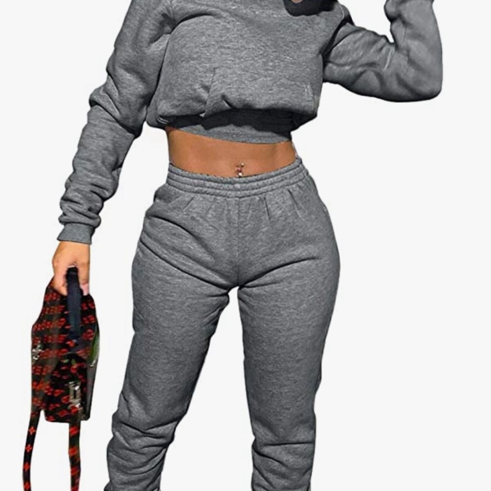 Cute half top sweatshirt